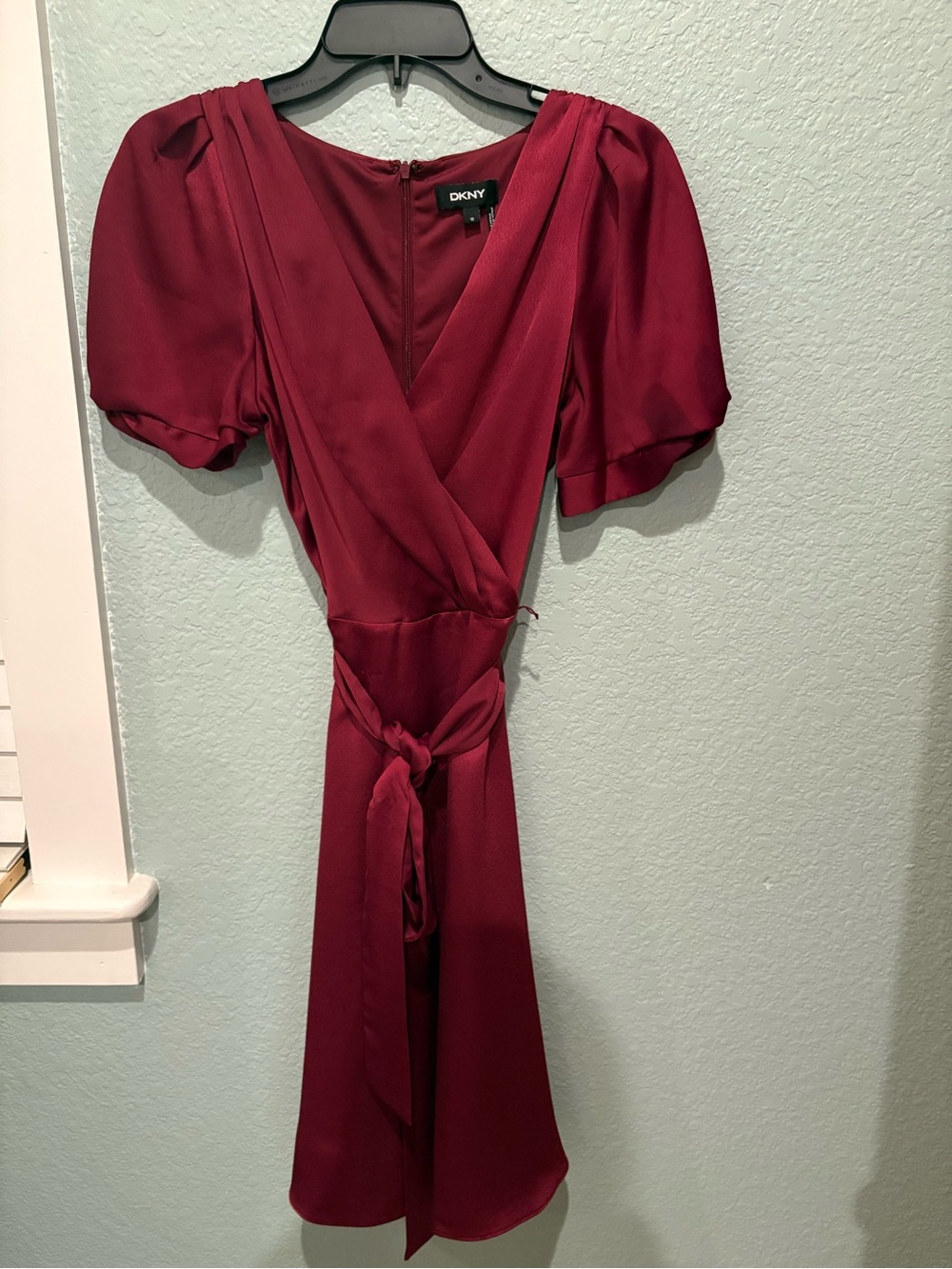 DKNY Red Dress with belt